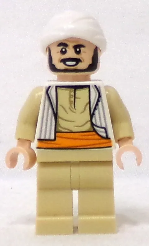 LEGO Indiana Jones Raiders Of The Lost Ark 77013 iaj051 Sallah Minifigure