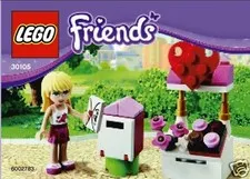 Lego Friends Exclusive Set 30105 Stephanie Mailbox Mailbox