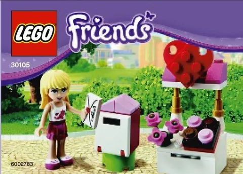 Lego Friends Exclusive Set 30105 Stephanie Mailbox Mailbox