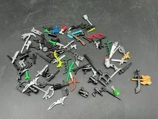 Genuine LEGO Minifigure Weapons Accessories Swords Guns Bows Tools Bulk Lot