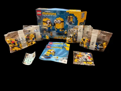 LEGO 75551 Minions The Rise of Gru Complete Set Open Box Contents Factory Sealed