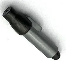 Lego New Flat Silver Minifigure Utensil Pen w/ Molded Pearl Dark Gray Tip Part