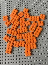 LEGO 3022 Orange Plate 2x2 Bulk 40 Pieces