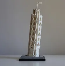 LEGO 21015 The Leaning Tower of Pisa *Complete *NO Manual or Box* Adult Owned