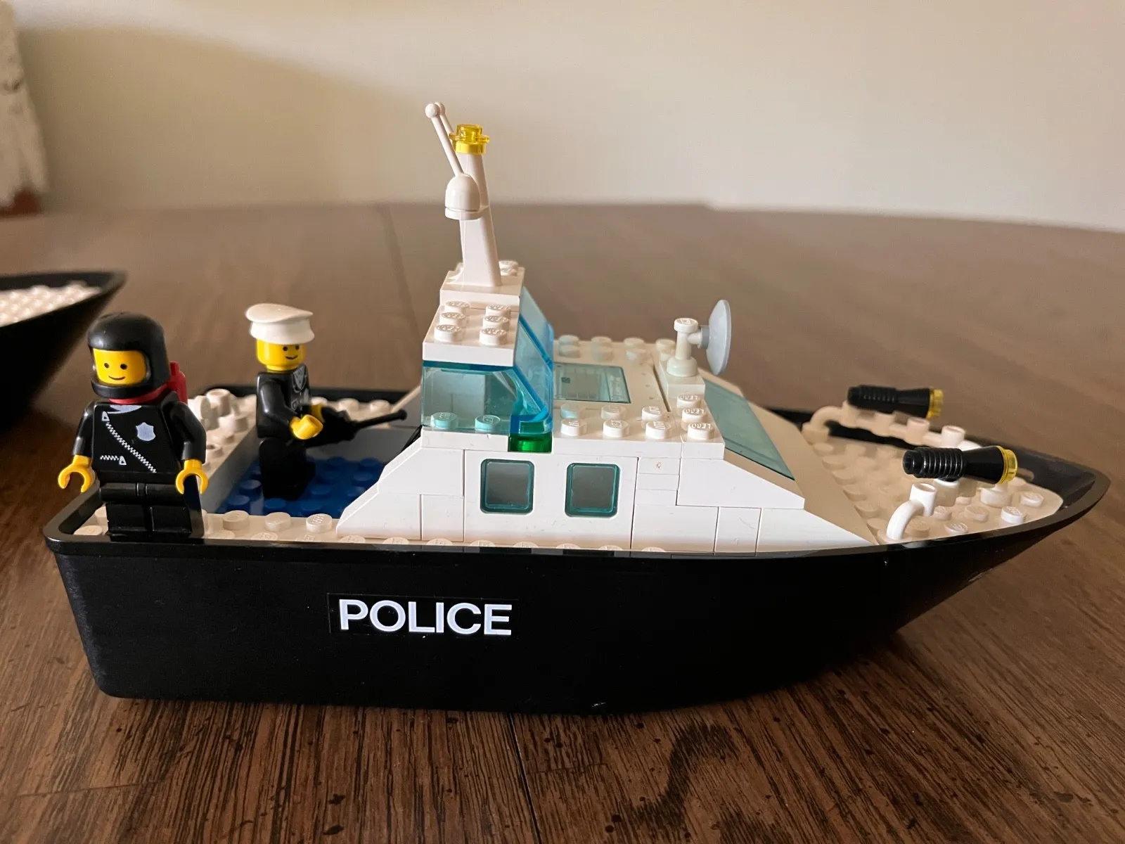 LEGO Police Rescue Boat 4010 99% Complete - No box, instructions, extra boat