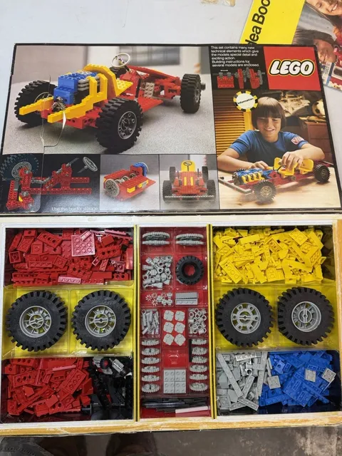 Vintage LEGO Lot Motor Expert Builder Set Auto Car 956 952 instruction box Books