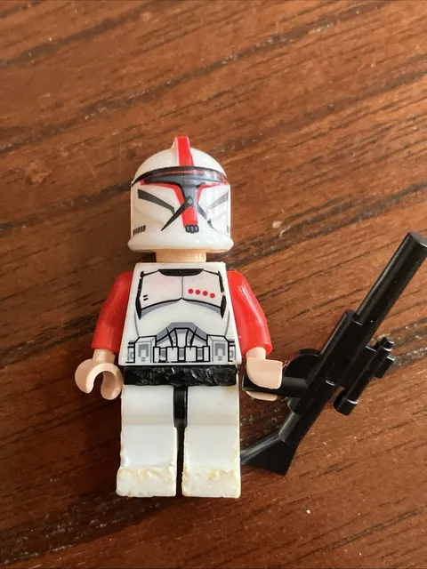 LEGO Star Wars Minifigure Clone Trooper Captain Phase 1 sw0492 For Gunship 75021