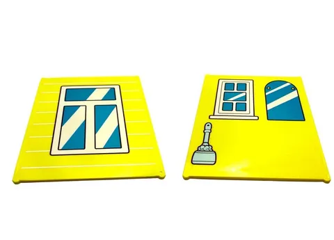 LEGO ® Bluey window glass pane 1x6x6 42509pb14 new window pane original