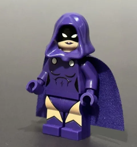 LEGO Teen Titans DC The Lego Batman Raven Minifigure Custom Printed on Lego