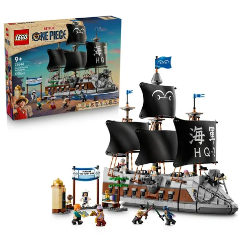 LEGO Building Set 75646 One Piece Garp& 039 s Navy Battleship Toy - Birthday