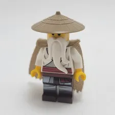 LEGO Ninjago Minifigure Wu Master, Fuzzy Cape njo0550 70677-1