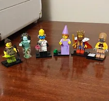 LEGO Minifigure Lot DinoTracker~ Banshee ~Scientist~Princess ~Classic King~Velma