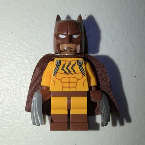 LEGO Batman Movie Catman Minifigure w/ Brown Cowl & Cape, Pre Used