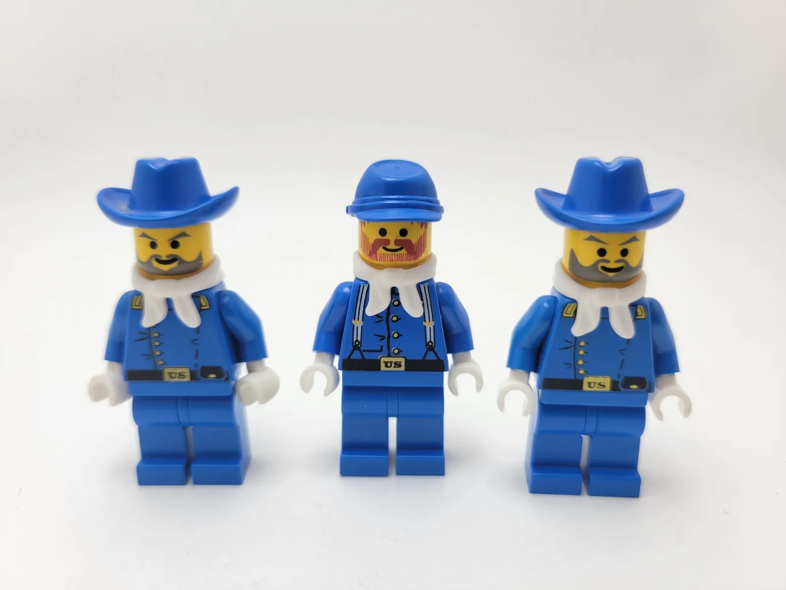 LEGO Lot Of 3 Wild West Minifigure Ww003 X2 And Ww006 Clean Prints
