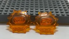 Lego 73304 Trans Orange Power Burst minifigure stand