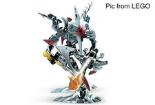 LEGO Bionicle Barraki 8921 Pridak Set Complete