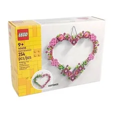 LEGO® Heart Ornament 254 Piece Holiday Building Set 40638