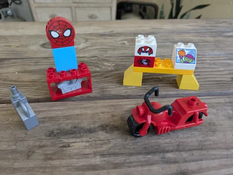 LEGO DUPLO Spider-Man Weg Bike 10607 incomplete