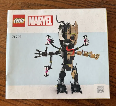Lego Marvel 76249 Venomized Groot Instruction Manual only