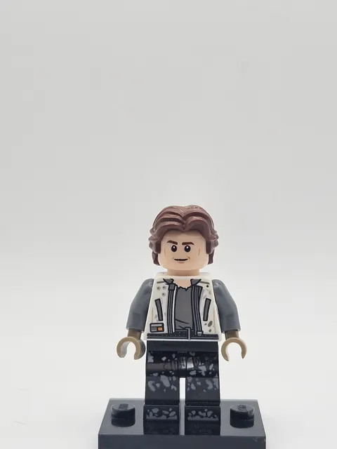 LEGO Star Wars Han Solo White Jacket Minifigure SW0915 from 75209 NM+ -MB