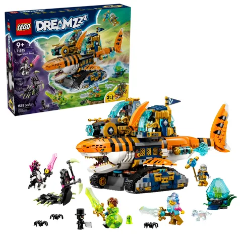 LEGO DREAMZzz Tiger Shark Tank Building Toy for Boys & Girls - Ages 9+ - Pretend