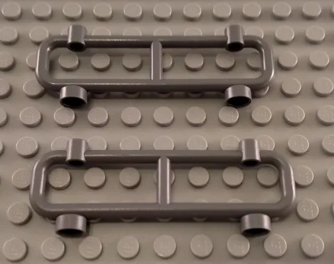 LEGO Lot of 2 Dark Bluish 1x8x2 Fence Rail Bar Pieces