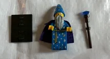 LEGO Series 12 Collectible Minifigure Wizard Complete Minifigure With Cape Staff
