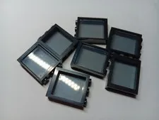 LEGO LOT 7 BLACK WINDOW FRAME 1X3X3 TRANS BLACK GLASS PANE #51239