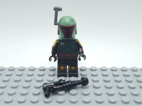 New LEGO Star Wars Boba Fett Repainted Beskar Armor Jetpack