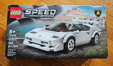 LEGO 76908 Speed Champions Lamborghini Countach New Sealed Retired Damaged Box