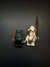Lego Star Wars Beige and Black Ewok Duo Minifigs