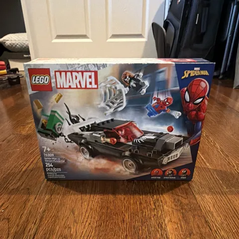 LEGO Marvel Spider-Man vs. Venom Muscle Car 76309 Complete Set 254 pcs Age 7+