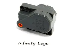 LEGO Dark Bluish Grey Technic Pullback Car Motor 6 x 3 x 5 Racer (12799) - x1