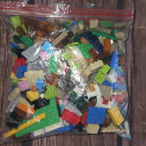 LEGO 2 Lb Bag Assorted Bulk Pieces Assorted Colors