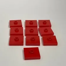Lego 87580 23893 Red Replacement Parts Pieces Lot of 10