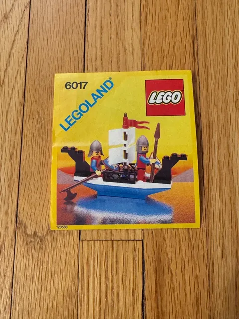 Lego Castle King's Oarsmen (6017) Instruction Booklet Only