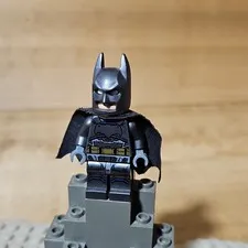 LEGO Plastic Batman Minifigure Black Suit w/ Cape & Cowl Batman Movie