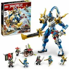 LEGO NINJAGO Jay’s Titan Mech 71785 Ninja Robot Building w/ Set Minifigs 58