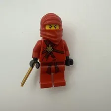 LEGO Ninjago Kai The Golden Weapons Minifigure Red Ninja 2505 2508 njo0007 Pilot