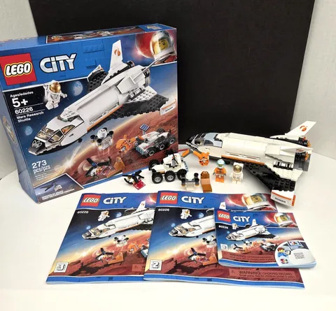 LEGO City 60226 Mars Research Shuttle NASA Astronaut Space Exploration Complete