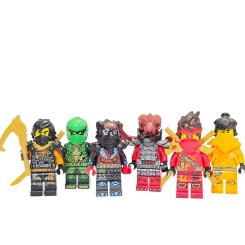 Lego Ninjago Dragons Rising Minifigures Lord Ras Cole Lloyd Kai Arin Dragonian