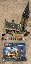 Lego Harry Potter 75954 Hogwarts Great Hall 100% Complete W/ Instructions Hagrid