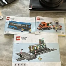 LEGO City 60335 Instruction Manual Booklet Lot 1-8 Illustrated English