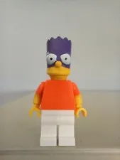 LEGO Minifigure Bartman Bart Simpson Simpsons