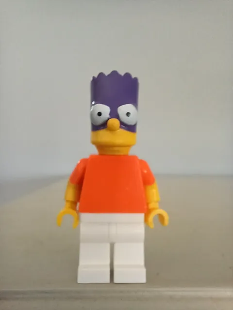 LEGO Minifigure Bartman Bart Simpson Simpsons