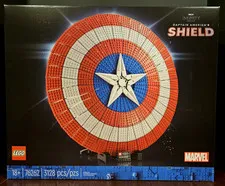 LEGO Marvel Super Heroes Captain America's Shield (76262) New & Factory Sealed