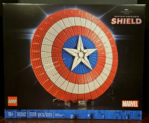 LEGO Marvel Super Heroes Captain America's Shield (76262) New & Factory Sealed
