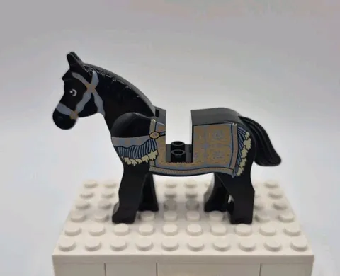 LEGO Prince of Persia (4493c01pb06) Aksh Black Horse Blanket Minifigure 7569