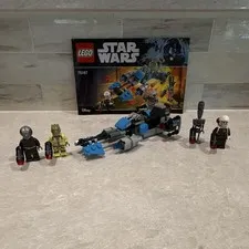 LEGO Star Wars: Bounty Hunter Speeder Bike Battle Pack (75167): Minifigs + Instr