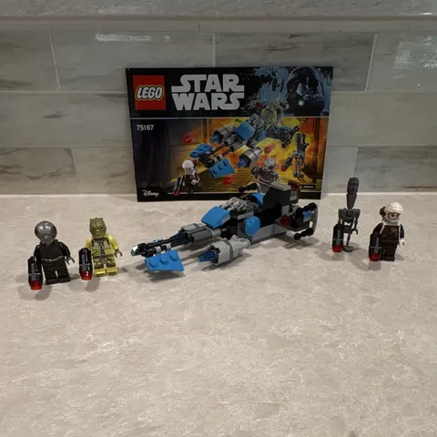 LEGO Star Wars: Bounty Hunter Speeder Bike Battle Pack (75167): Minifigs + Instr